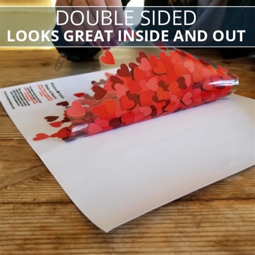 Watch Heart of Hearts window cling for Valentine Decorations on Amazon Live