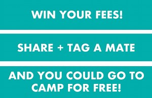 18K views · 201 reactions | COMPETITION!!! Want to go to camp for free? We are giving one lucky winner the chance to win their fees! All you have to do is share this post and tag a mate, and you could win your fees to camp! Make sure you've already liked our Facebook page! | Camp America | Facebook
