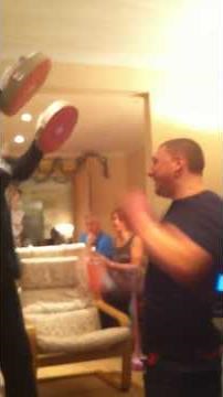 Girl kicks boyfriend in the nuts