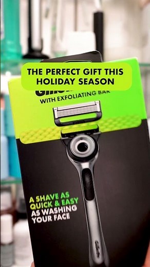 Get ahead of your holiday shopping & gift them an unbeatable shave. #gillettepartner