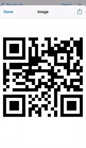 How to make QR code on iphone