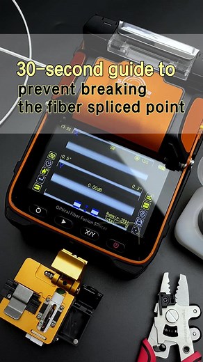 Ensuring Strong Fiber Optic Fusion Points