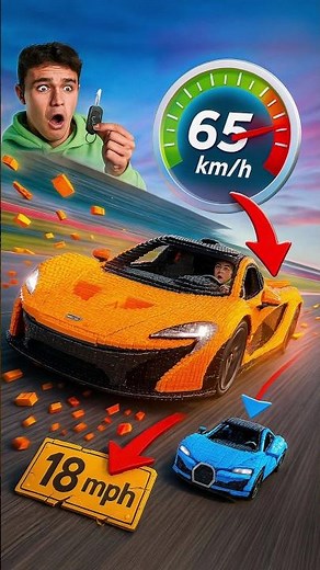 McLaren hat ein LEGO-Auto gebaut, das sich wirklich bewegt! 🔥