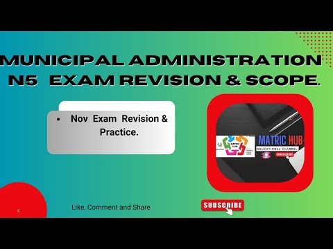 Municipal Administration N5