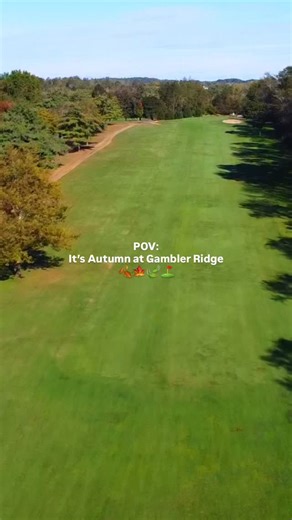 Autumn at Gambler Ridge >>> 🍂🍁🍃 #njgolf #golfcourses #njlocal #creamridgenj #fallgolf | Gambler Ridge Golf Club