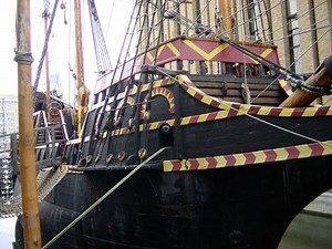 Golden Hinde in London, England