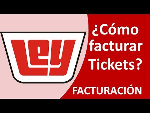 How to Invoice a Casa Ley Ticket - Online Electronic Billing - Generate an Invoice Online