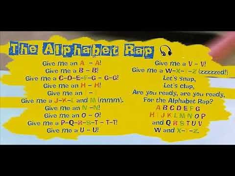 The Alphabet rap