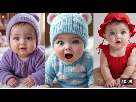 Funny baby saying Hello Papa 😅😂 cute taking Baby Moment Nursery Rhymes song