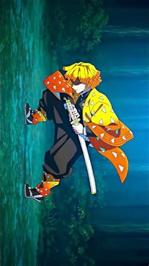 “When Zenitsu Stops Being Scared 😱 | KNY”