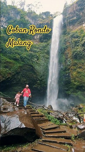 If you go to Malang, you must visit this place #cobanrondo #malangtourism #waterfall