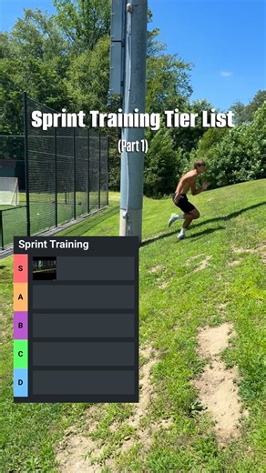 Luke Rapaport on Instagram: "Sprint Training Tier List (Part 1) This is my take on three exercises often used in sprint training and where they rank based on effectiveness. Would love to hear what anyone else has to say on these three. If you’re curious about other exercises let me know and I’ll get them in the next tier list. 👣Follow | 📲Save/Share | 📥DM to Train #tierlist #sprinttraining #speed #strengthandconditioning #coach"