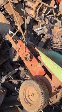 Homemade concrete buggy? #Scrap-Life #recycle #recycling #business #entrepreneur #junk #metal #work