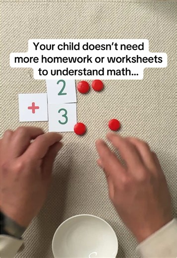 Learning math is more than simply solving equations and memorizing formulas. It is about developing critical thinking, problem solving, and reasoning skills. And this is what my goal was from the beginning: to equip children with life skills through hands-on math activities. #montessorimath #earlymath #montessoriathome #parentingtips #preschoolmath