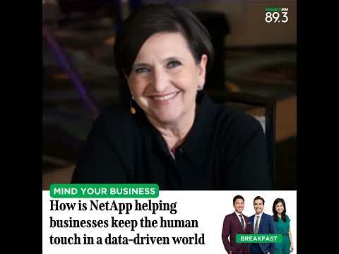 Mind Your Business: How is NetApp helping business keep the human touch in a data-driven world