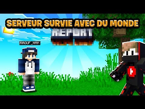Les 3 Meilleurs Serveurs Survie Sur Minecraft Bedrock Edition !( Avec du monde )