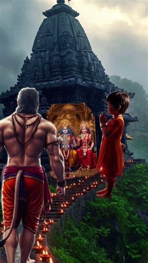 मंगल को जन्मे, मंगल ही करते। जय श्री हनुमान। ✨#hanumanji #bajrangbali #viral #trending #ytshorts