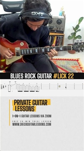 Shot Down in Flames Guitar Lick + TAB — Angus Young Style | Diego Fonseca