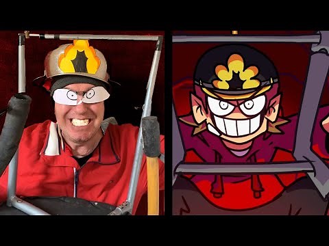 [FNF ONLINE VS. EDD] Challenge-EDD Gura vs Tord Comparison in real life Friday Night Funkin'