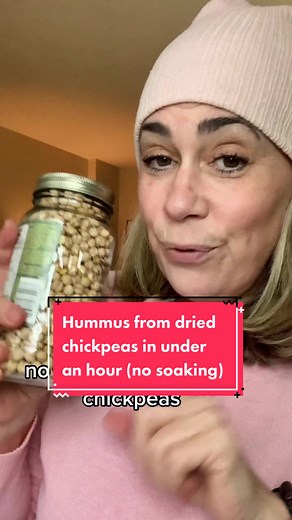 Make Your Own Hummus from Dried Chickpeas in Under an Hour