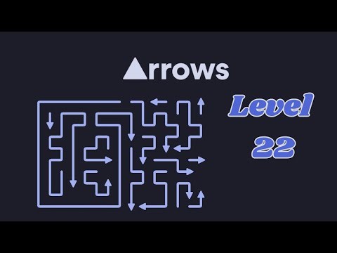 Arrows- Puzzle Escape Level 22 - No commentary Silent gameplay