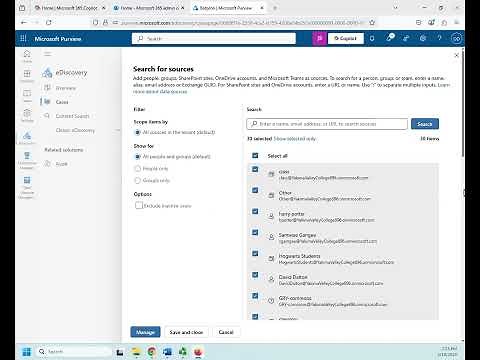 Creating a hold for a Microsoft 365 eDiscovery case