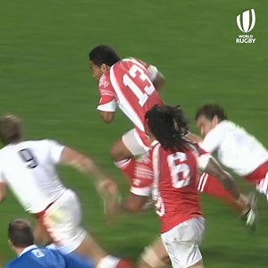 Two tries in 3 minutes! ⏰ A high-octane passage of play from this epic #RWC2007 clash between England and Tonga 🔥 | Rugby World Cup