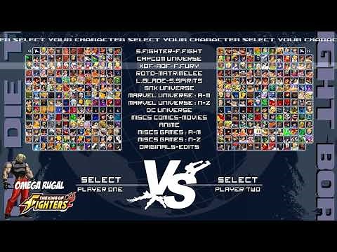 M.U.G.E.N Multiverse - MUGEN 1.1b Screenpack by Duracelleur - 720p Edition - Demo 20.11.01
