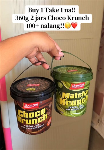 Buy 1 Take 1 na 100plus lang!!🤤❤️#chocokrunch #chocokrunchmomomfood #momomchocokrunch #chocolate #momomfood