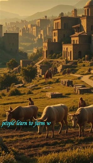 When Humans Created the First World