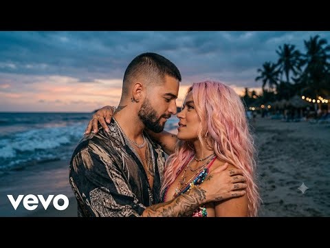 Maluma & Karol G — Bésame Despacio | Dark Tropical R&B • Latin Afro-Fusion (Video de Letras Oficial)