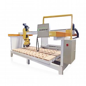 [Hot Item] Factory Cheap Price Stone Marble Granite Cutting Machine 5 Axis Bridge Saw Cutting Machine
