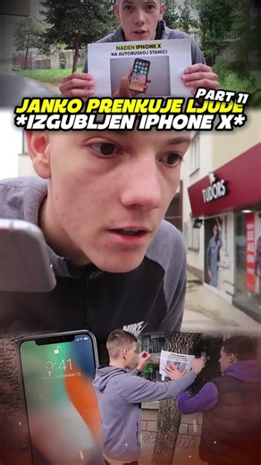 JANKO NAŠAO IPHONE X U GRADU *PRANK* - PART 11 @stefan_jankovic #janko #balkan #balkantiktok #balkanci #balkanfyp #balkans #srbija #srbijatiktok #viral_video #jankeza #memestiktok #viralprankvideo #fyp #prankvideo #pranks