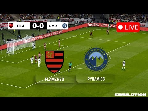 🔴 LIVE | Flamengo vs Pyramids FC | Intercontinental Cup 2025 Semi-Final | PES 21 Simulation