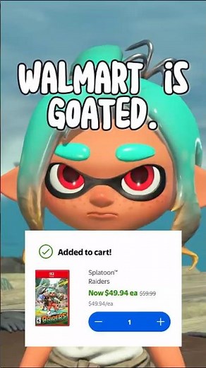 Walmart Is Price Matching Splatoon Raiders’ Preorders