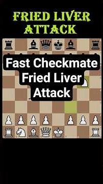 Fast Checkmate with Fried Liver Attack | Beginner Killer Trap