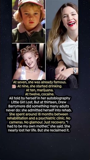 The childhood Drew Barrymore never had