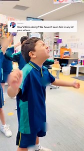 1M views · 10K reactions | Here’s Nimo. He’s been very at school. And this is how dedicated he is with his worship songs 梁 | Jeraldine Jeronimo and Jorjette | Facebook