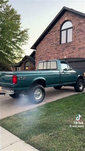 7.3 Powerstroke Cold Start #truck #automobile #dieselengine #dieseltruck #diesel