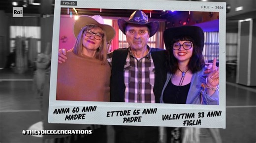 La presentazione di Ettore Colombo, Anna Maria Banfi e Valentina Colombo - The Voice Generations 13/03/2026