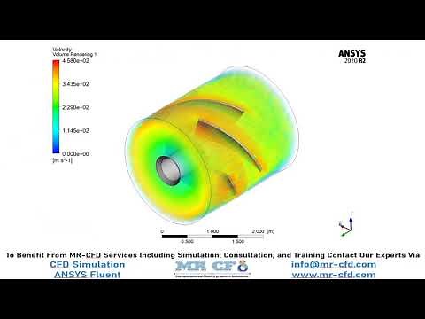 ANSYS FLUENT TRAINING : Kaplan turbine CFD Simulation by ANSYS Fluent