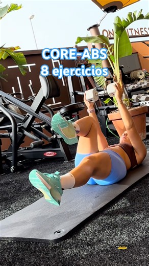 RUTINA COMPLETA DE ABDOMEN 🔥 8 Ejercicios para Fortalecer tu Core