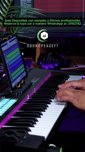 iPad Disponibles con más de 2000 Samples y más de 100 Ritmos Profesionales, a un Precio de Oferta!✅