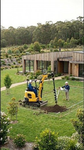 Building a Luxury Backyard Pool Step by Step | Modern Wooden House Transformation #beforeandafter