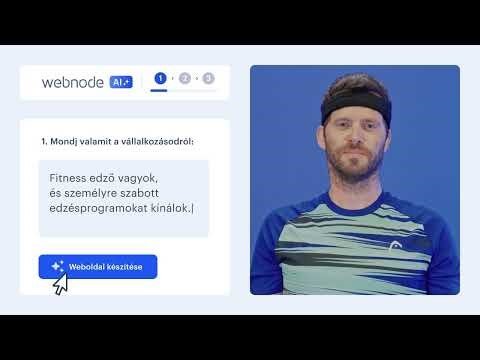 Webnode AI: Építsd fel weboldaladat rekord idő alatt!