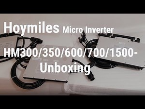 Shinetech Unboxing: Hoymiles Micro Inverter HM300/350/600/700/1500