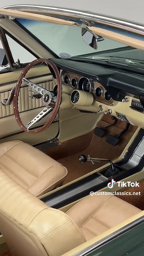 1966 Mustang Convertible - High Horsepower 289 Top Loaded 4 Speed