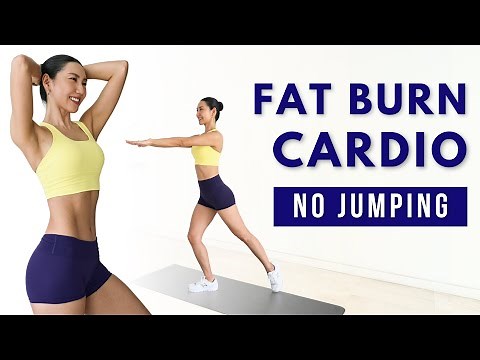 25 MIN FULL BODY CARDIO WORKOUT 🔥 FAT BURNING (No Jumping, No Squats, No Lunges)