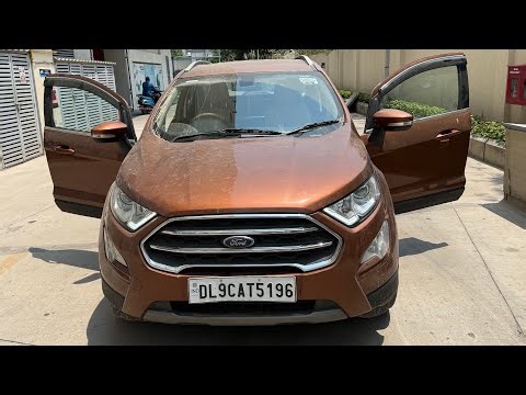 Sunroof 2020 ఆరు Airbags కొత్త టైర్లు BS6 #ecosport టాప్ మోడల్ ధర:650000📞9999453549📞9205725539