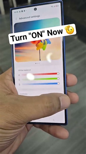 Samsung Display Setting Turn ON now #samsung